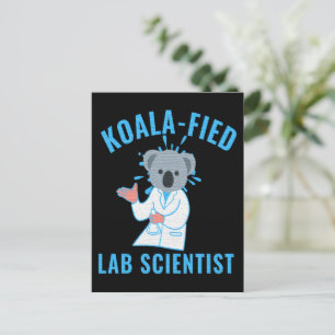 CARTE POSTALE LABORATOIRE KOALA - KOALA LAB TECH