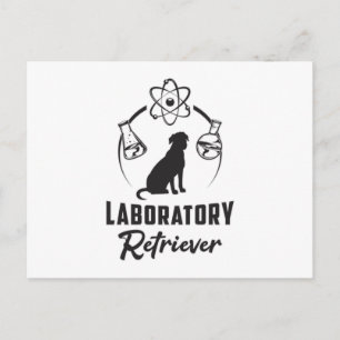 Carte Postale Laboratoire Labrador Retriever Amoureux des chiens