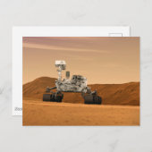 Carte Postale Laboratoire scientifique Mars Curiosity Rover. 2 (Devant / Derrière)