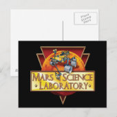 Carte Postale Laboratoire scientifique pour Mars (Devant / Derrière)