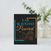 CARTE POSTALE LABORATOIRE SCIENTIFIQUE POWERESSÉ PAR CATS ET CAF (Debout devant)