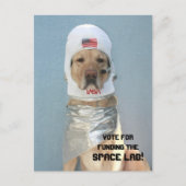 Carte Postale Laboratoire spatial (Devant)