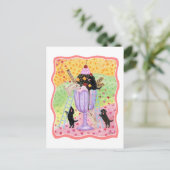 Carte Postale Laboratoires de crème glacée (Debout devant)