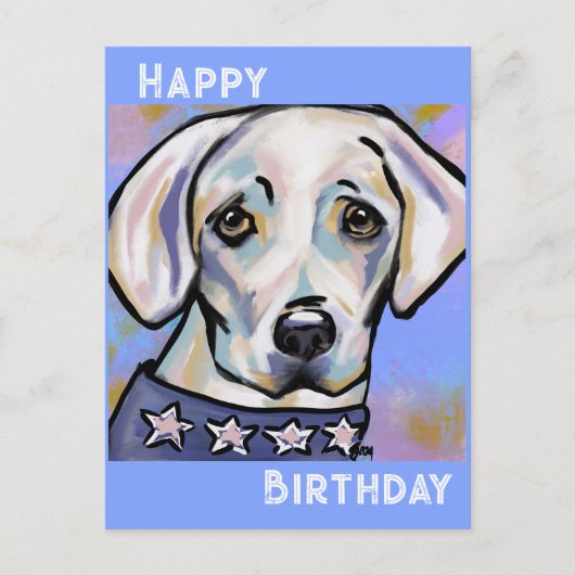 Carte Postale Labrador Retriever (Devant)