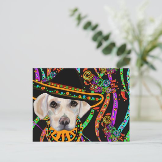 Carte Postale Labrador Retriever (Debout devant)