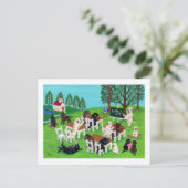 Carte Postale Labrador School (Debout devant)