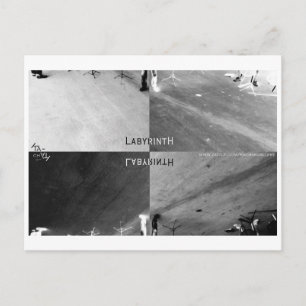 CARTE POSTALE LABYRINTH