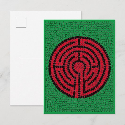 Carte postale LABYRINTH IX (Devant / Derrière)