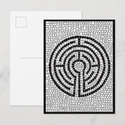 Carte postale LABYRINTH VII (Devant / Derrière)