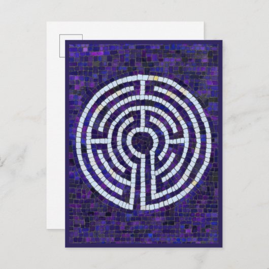 Carte postale LABYRINTH VIII (Devant / Derrière)