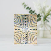 Carte Postale Labyrinthe (Debout devant)