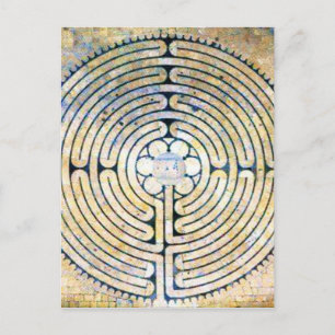 Carte Postale Labyrinthe
