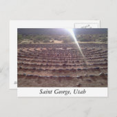 Carte Postale Labyrinthe (Devant / Derrière)