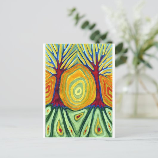 Carte Postale Labyrinthe (Debout devant)