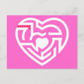 Carte Postale labyrinthe d'amour (Devant)