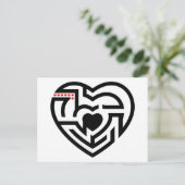 Carte Postale labyrinthe d'amour (Debout devant)