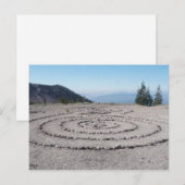 Carte Postale Labyrinthe de Shasta (Devant / Derrière)