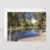 Carte Postale Lac (Devant / Derrière)