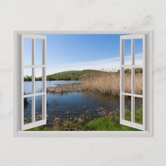 Carte Postale Lac (Devant)