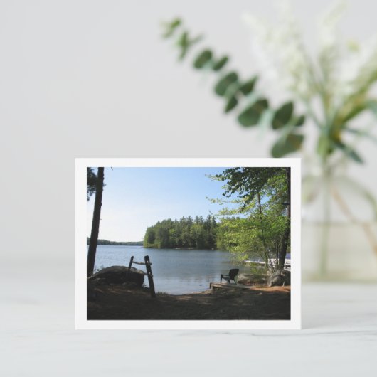 Carte Postale lac (Debout devant)