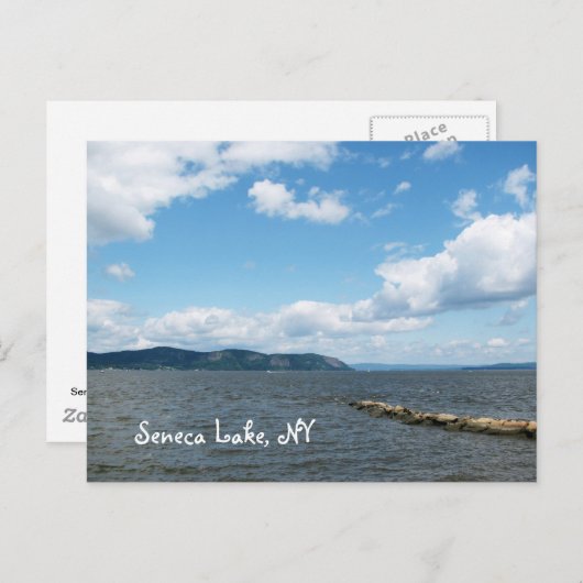 Carte Postale Lac 2 seneca (Devant / Derrière)