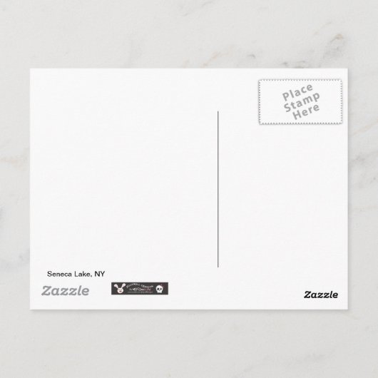 Carte Postale Lac 2 seneca (Dos)