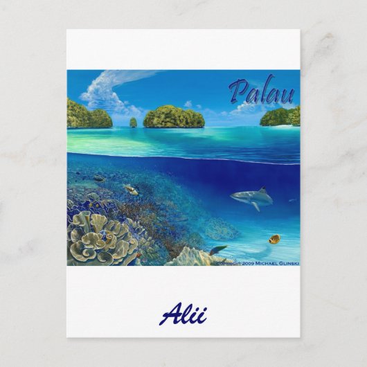 Carte Postale Lac 3 Par Michael Glinski (Devant)