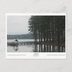 Carte Postale Lac à Tupelo Mississippi