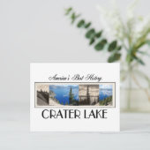 Carte Postale Lac ABH Crater (Debout devant)