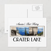 Carte Postale Lac ABH Crater (Devant / Derrière)