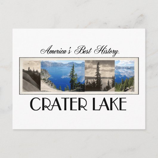 Carte Postale Lac ABH Crater (Devant)