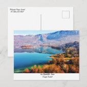 Carte Postale Lac Aigurbelette (Devant / Derrière)