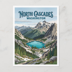 Carte Postale Lac Ann Marblemount Washington