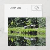 Carte Postale Lac Aspen (Devant / Derrière)