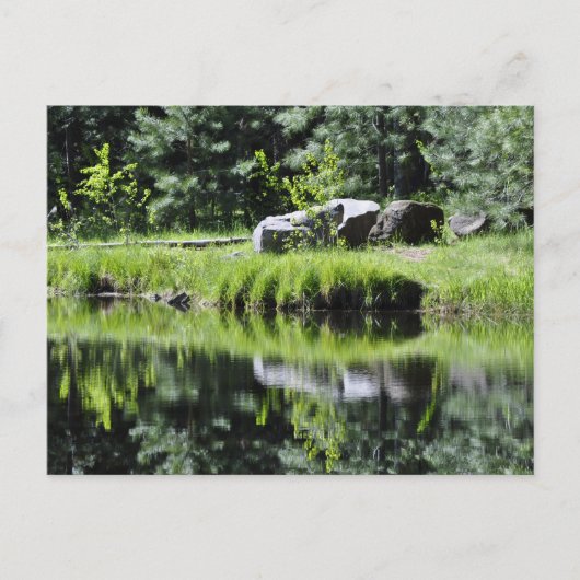 Carte Postale Lac Aspen (Devant)