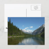 Carte Postale Lac Avalanche I dans le parc national Glacier (Devant / Derrière)