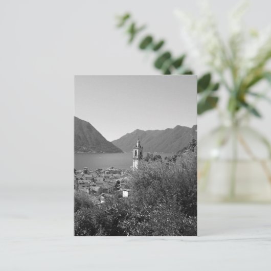 Carte Postale Lac B&W Como (Debout devant)