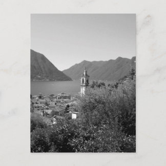 Carte Postale Lac B&W Como