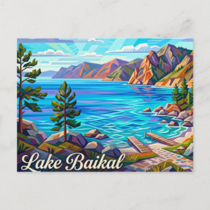 Carte Postale Lac Baïkal Russie