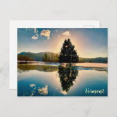 Carte Postale Lac Barleywine, Vermont (Devant / Derrière)