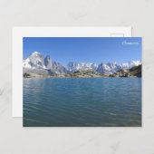 Carte Postale Lac Blanc Chamonix (Devant / Derrière)