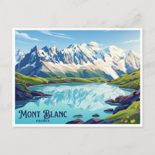 Carte Postale Lac Blanc Chamonix France