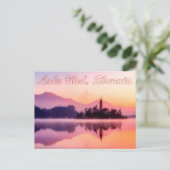 Carte Postale Lac Bled, Slovénie Belle lever de soleil (Debout devant)