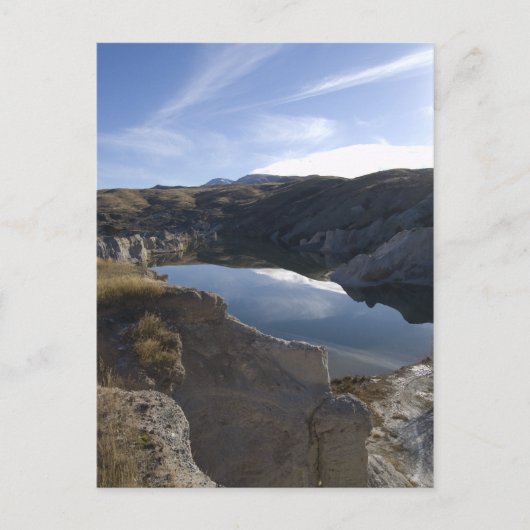 Carte Postale lac bleu (Devant)