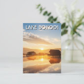 Carte Postale Lac Bokodi Hongrie Coucher de soleil (Debout devant)