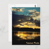 Carte Postale Lac Bonny Lakeland Floride 4 (Devant / Derrière)