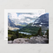Carte Postale Lac Caché Vue sur le parc national des Glaciers Mo (Devant / Derrière)