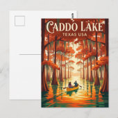 Carte Postale Lac Caddo USA (Devant / Derrière)