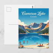 Carte Postale Lac Cameron Canada (Devant / Derrière)