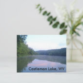 Carte Postale Lac Castleman, WV (Debout devant)